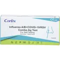 Produktbild: CORDX Influenza A/B+COVID-19/RSV Combo Ag Laie Nas 1 St.