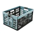 Produktbild: keeeper Stabile Profi-Klappbox mit Soft-Touch Griffen, 54 x 37 x 28 cm, 45 l, Ben, Nordic Blue