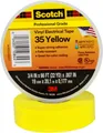Produktbild: 3M Deutschland PVC Elektro-Isolierband Scotch 35-19x20 gelb Klebebänder PVC