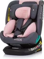 Produktbild: Chipolino i-Size Kindersitz Supreme (40-150 cm) verstellbar 360° drehbar Isofix, Farbe:rosa