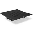 Produktbild: Zack Seifenschale, Schwarz, Metall, 10.5x2.2x10.5 cm, Badaccessoires, Waschplatzzubehör, Seifenschalen
