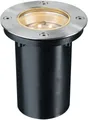 Produktbild: Paulmann LED Einbauleuchte Outdoor 230V Boden rund LED 1,2W 2700K 110mm Edelstahl/Metall, LED fest integriert, Warmweiß, Outdoor 230V Boden rund LED 1,2W 2700K 110mm Edelstahl/Metall