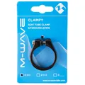 Produktbild: M-Wave Clampy Sitzrohrklemme, Sattelklemme, Sattelstütze, Klemmring, Sattelstützenklemme, super leicht Alu, für Ø34.9mm, mit Innensechskant-Schrauben, schwarz