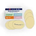 Produktbild: Magnetoplan Moderationskarten Gelb oval 192x111mm 500St