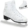 Produktbild: SMJ Schlittschuhe Größe 40 Damen Mädchen Eislaufen Schuhe Eiskunstlaufschuhe - Weiß - 40