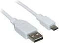 Produktbild: Goobay USB 2.0 Kabel, Micro-USB auf USB-A, 1,8m, weiß