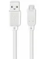 Produktbild: GOOBAY USB 2.0 Hi-Speed Anschlusskabel A/Micro-B 95143, 1,8 m, weiß