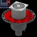 Produktbild: TECE drainpoint S 130 Ablaufset DN 50 senkrecht mit Seal System 3601300