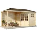 Produktbild: Alpholz Gartenhaus Franz-28 Walmdach Unbehandelt 525 cm x 275 cm
