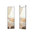 Produktbild: Ganzkörperspiegel 120 x 40 cm rechteckig tintenschwarz