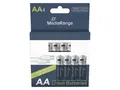 Produktbild: MEDIARANGE Li-Ion-Akku MRBAT161 AA 4er Pack