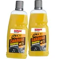 Produktbild: 2x1L  SONAX CARAVANSHAMPOO WOHNWAGEN WOHNMOBIL PFLEGE WÄSCHE CAMPING