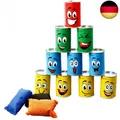 Produktbild: Ulifeme Dosenwerfen Kinder, Dosenwurfspiel für Kindergeburtsta & Andere Party,