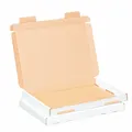 Produktbild: 10 Großbriefkartons 230 x 160 x 20 mm weiß DIN A5 Warensendung Faltkarton
