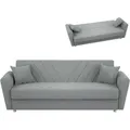 Produktbild: Schlafsofa - eis - Bonellfederkern - mit Staukasten