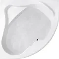 Produktbild: Eck-Badewanne EMBER 1350x400x1350 mm Inhalt: 230 l Acryl, weiß