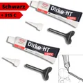 Produktbild: 2x ELRING DIRKO 006.553 temperaturbeständige Dichtungsmasse  schwarz 70g Silikon
