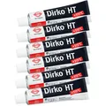 Produktbild: Dichtmasse Dirko HT schwarz 6x 70ml Silikondichtung 315°C Ölwanne Getriebe Motor