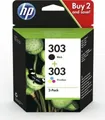 Produktbild: HP Inc. Druckkopf mit Tinte 303 Multipack - 3YM92AE