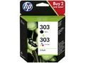 Produktbild: HP 303 (3YM92AE) - Schwarz + 3 Farben - Druckerpatrone - Multipack