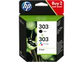 Produktbild: HP 303 Combo-Pack (2) BLK+COL Druckerpatrone #1907286
