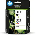 Produktbild: HP 303 (3YM92AE) Original Druckerpatronen 2 Count (Pack of 1) für HP ENVY 6200,
