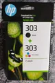 Produktbild: Original HP 303 Dreifarbig T6N01AE + HP303 Schwarz T6N02AE MHD: Jan 2026