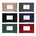 Produktbild: Mojawo 2er Set Seitenteile Fenster Seitenwand Pavillon Alu-Faltpavillon Fenster PA - beschichtet wasserabweisend 300x300cm, Farben:Rot