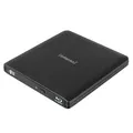 Produktbild: Intenso externer Blu-ray Brenner EOD 500BD Slim Alu schw. 5401500 DVD Laufwerk