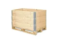 Produktbild: Garronda Auflagenbox Holzaufsatzrahmen für Palette Holzkiste (ohne Palette) GD-0096 (3 St)