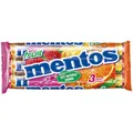 Produktbild: Mentos Fruit Multipack 3 Rollen Kaudragees mit Fruchtgeschmack 114g