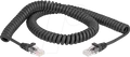 Produktbild: DELOCK 87993 - RJ45 Spiralkabel, Cat.5e, schwarz, 2 m