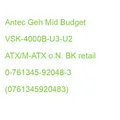 Produktbild: Antec Geh Mid Budget VSK-4000B-U3-U2 ATX/M-ATX o.N. BK retail 0-761345-92048-3