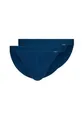 Produktbild: Skiny Herren Tanga Cotton Retro G-String, Navy (080691), XXL (2er Pack)