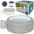 Produktbild: Bestway Whirlpool Outdoor Aufblasbar Aussenwhirlpool LED Lay Z Spa Pumpe Ø180