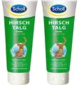 Produktbild: Scholl Hirschtalgcreme wirkt hautglättend und beugt Hautreizungen vor 2x 100ml