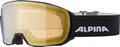 Produktbild: Alpina Sports Skibrille NAKISKA Q-LITE BLACK MATT, (1-St), HM Scheibe kontrastverstärkend und verspiegelt