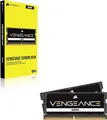 Produktbild: CORSAIR Vengeance SODIMM DDR5 RAM 96GB (2x48GB) CMSX96GX5M2A5200C44 – Schwarz