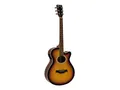 Produktbild: DIMAVERY AW-400 Westerngitarre, sunburst | Western-Gitarre mit Cutaway