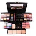 Produktbild: FantasyDay 54 Farben Multifunktions Exquisite Kosmetik Geschenkset Makeup Schmink Kit für Gesicht, Augen und Lippen - Paletten Schminkkoffer mit Lidschatten Palette, Lippenstift, Rouge, Mascara