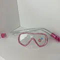 Produktbild: Cressi Tauchermaske Kind Taucher Set Transparent Pink VIP Ondina Kombo