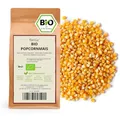 Produktbild: Kamelur 1kg BIO Popcorn Mais ohne Zusätze BIO Puffmais für selbst gemachtes Popcorn Popcornmais BIO in biologisch abbaubarer Verpackung