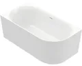 Produktbild: Badewanne OTTOFOND Afinar Corner XS 80 x 155 cm rechte Ecke abgerundet weiß glän