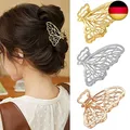 Produktbild: Nifocc Metall Haarklammern Schmetterling Haarspangen Große Krallen Clips