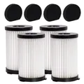 Produktbild: 4 HEPA-Filter + 4 Schwamm Kompatibel mit MooSoo D600/D601 iwoly V600 für Arie...