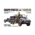 Produktbild: Modell Lastwagen Protze 1 Ton (6x4) Kfz. 69 Abschleppen Lkw Mit 3.7cm Pak TAMIYA