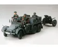Produktbild: Tamiya WWII Deutsche Krupp Protze m.37mm PAK (4) 1:35 Plastik Modellbau