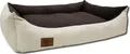 Produktbild: XL Hundebett Hundekissen Hundesofa Katzenbett 100x70 wasserdicht beige