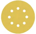Produktbild: BOSCH Schleifpapier Schleifpapier mit 8 Löchern für Exzenterschleifer, 125 mm, G, gelocht