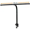 Produktbild: FeinTech 20-W-LED-Schreibtischleuchte / LED-Klemmleuchte LTL00321E, Tischmontage, 80 cm, schwarz